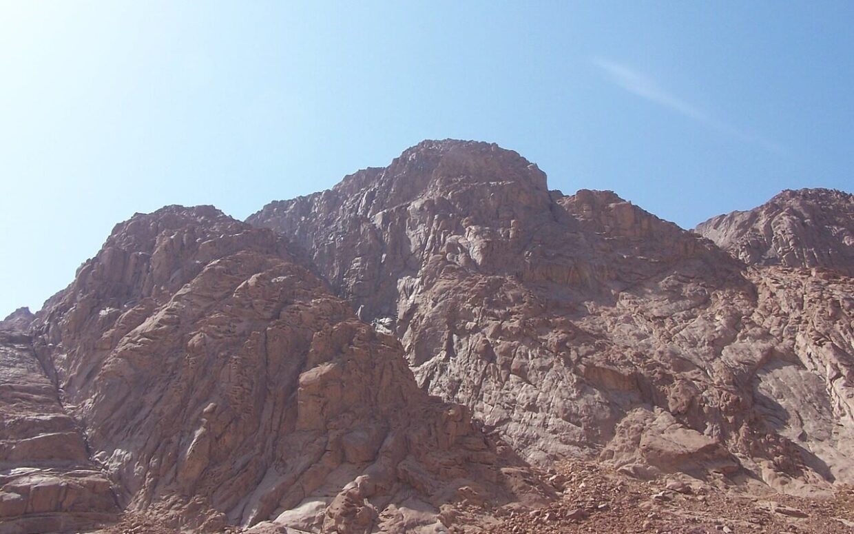 mount sinai, mountains, nature